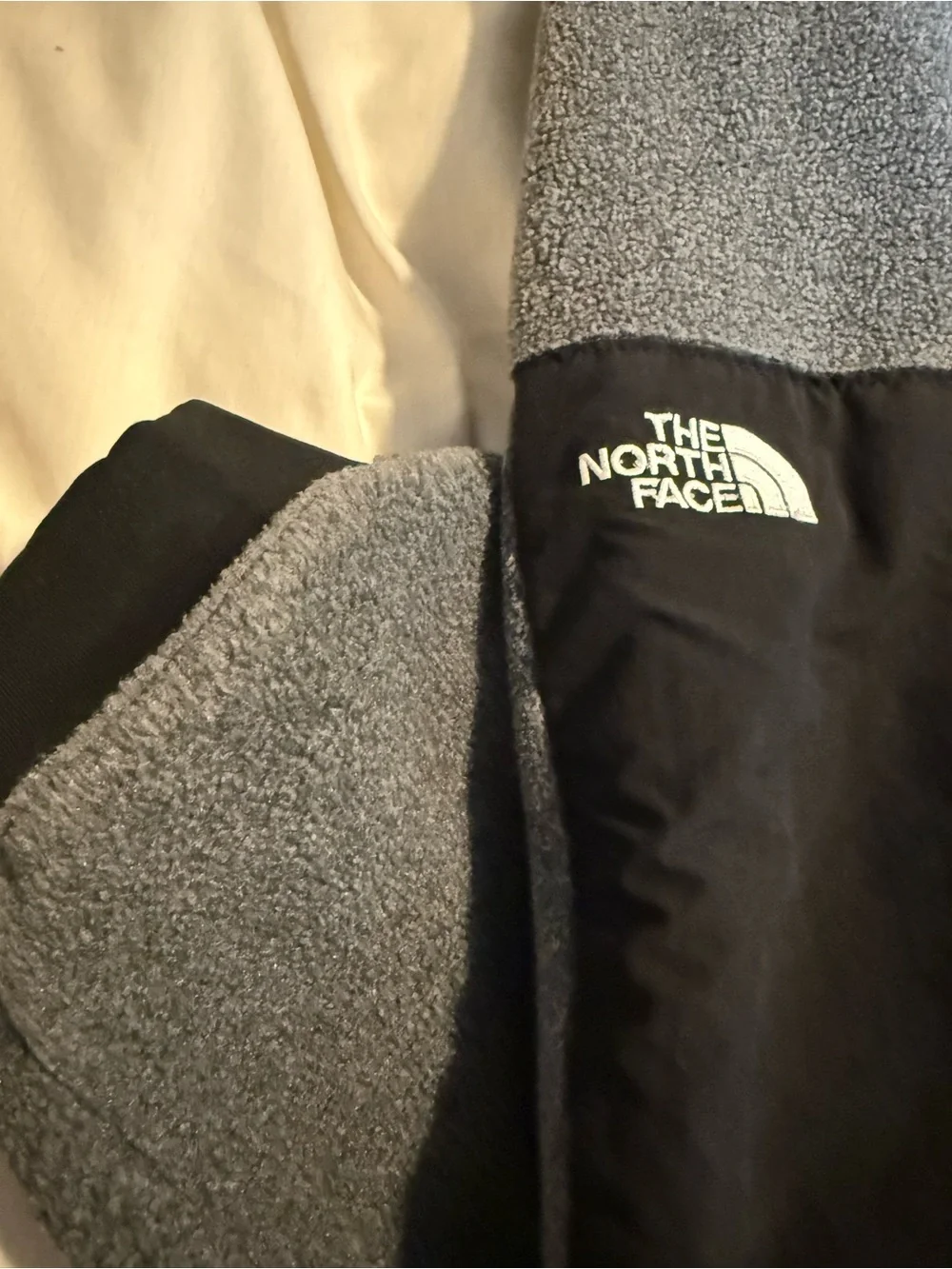 The North Face Men's Hooded Performance Full Fleece Body Suit in Gray and Black
